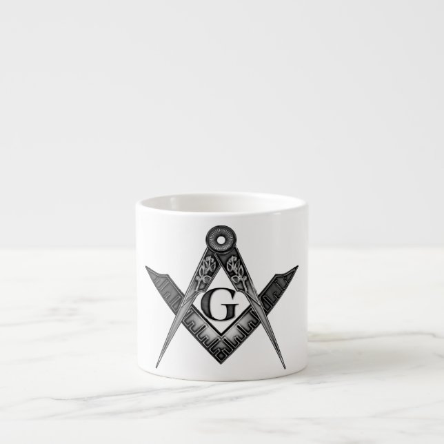 Taza De Espresso Café express de los albañiles (Frente)