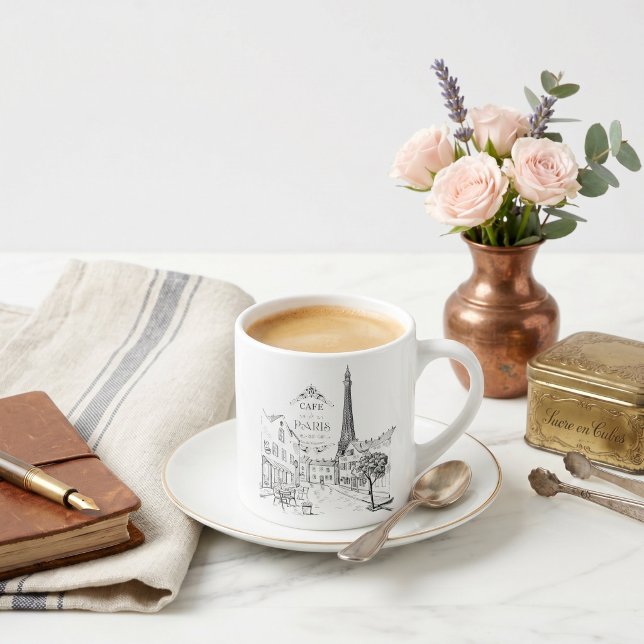 Taza De Espresso Café París (Subido por el creador)