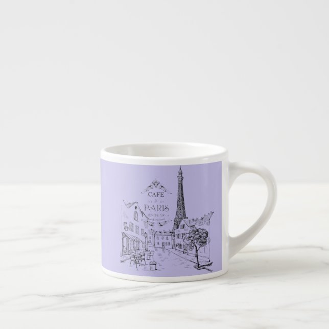 Taza de Espresso Cafe Paris (Derecha)