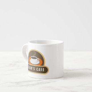 Taza De Espresso Café Romper Café Café Cafe Naranja Espresso Cups