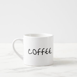 Taza De Espresso Café tipografía linda personalizada