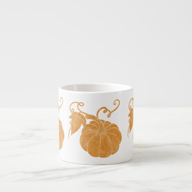 Taza De Espresso Calabaza (Frente)