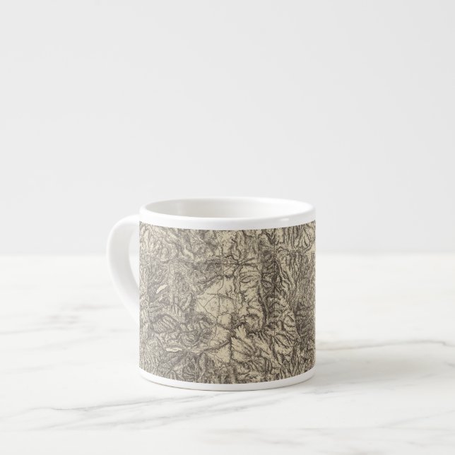 Taza De Espresso California y Nevada (Izquierda)