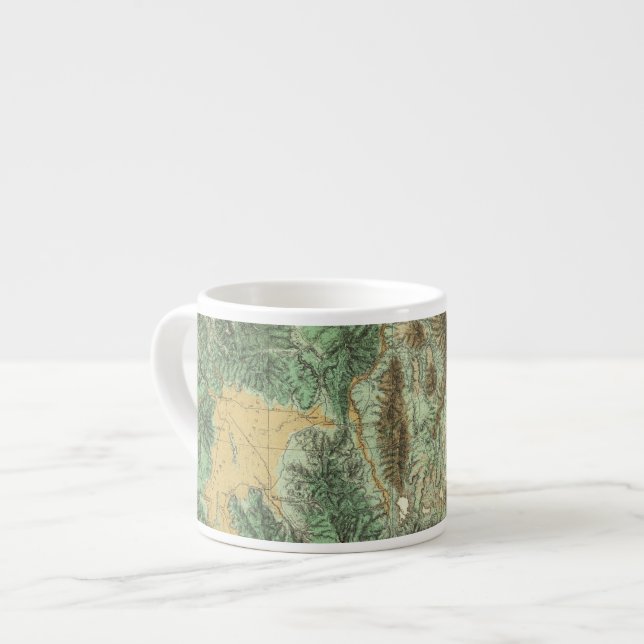 Taza De Espresso California y Nevada 2 (Izquierda)