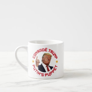 Taza De Espresso Camarada Trump: La marioneta de Putin en el Ilustr