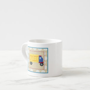 Taza De Espresso Camión descargado infantil de Chariklia Zarris