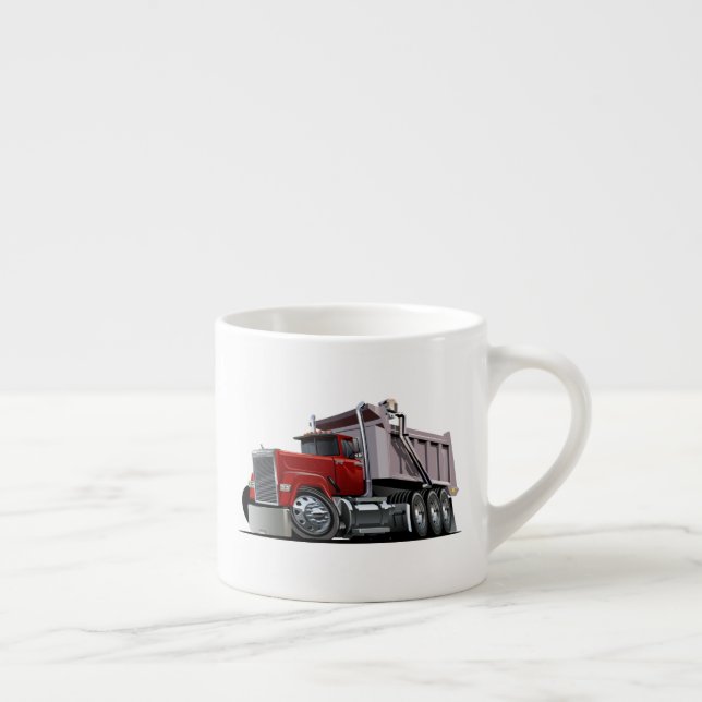 Taza De Espresso camión personalizado (Derecha)