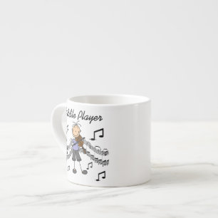 Taza De Espresso Camisetas y regalos de chica con figura de palo qu