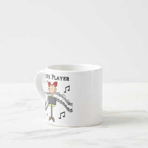 Taza De Espresso Camisetas y regalos de chica figura de palo tocand