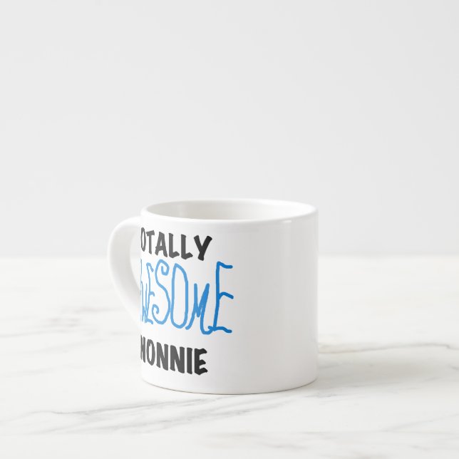 Taza De Espresso Camisetas y regalos de texto no son azules y total (Izquierda)