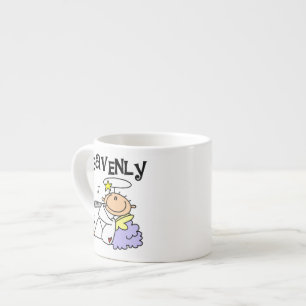 Taza De Espresso Camisetas y regalos del ángel celestial