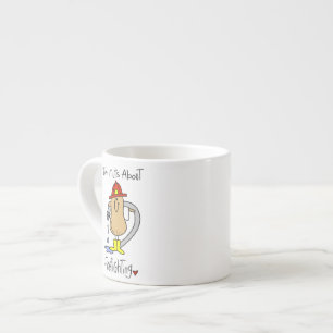 Taza De Espresso Camisetas y regalos locos por la lucha contra ince