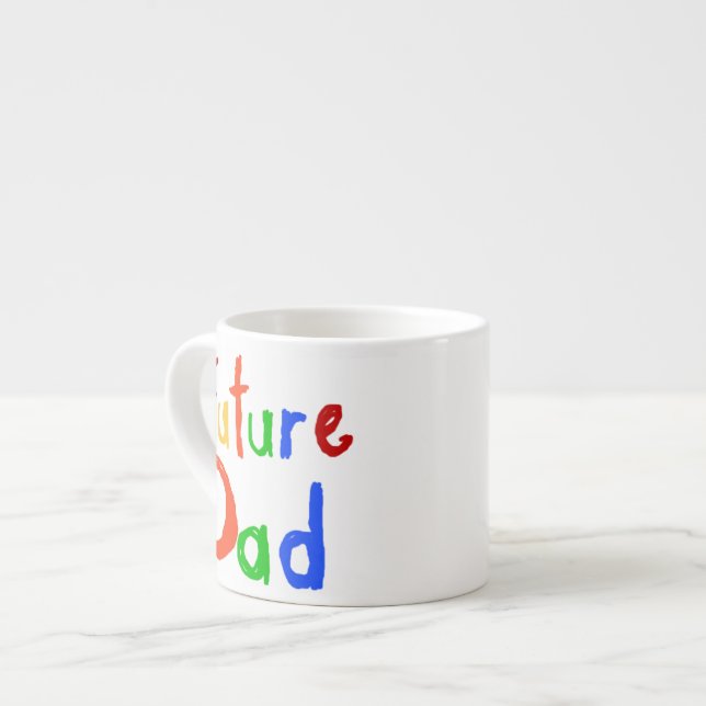 Taza De Espresso Camisetas y regalos para niños con futuro (Izquierda)