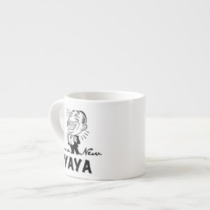 Taza De Espresso Camisetas y regalos sonrientes de Nueva York