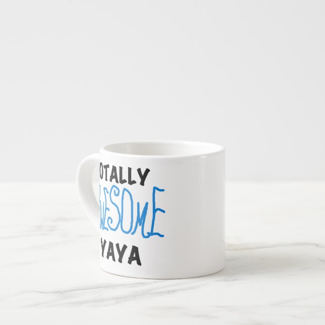 Taza De Espresso Camisetas y regalos Yaya totalmente impresionantes (Izquierda)