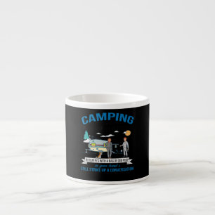 Taza De Espresso Camping Cuando Se Puede Caminar Regalo Para Los Ca