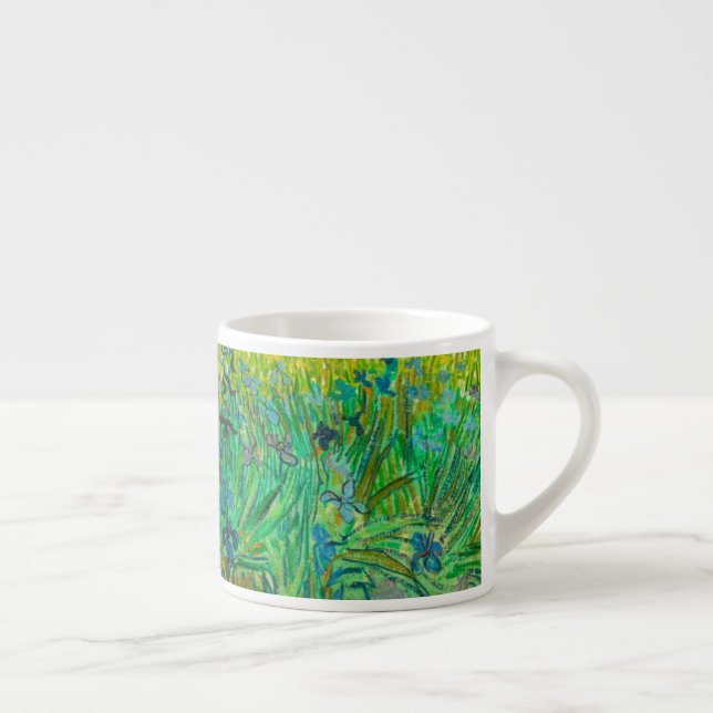 Taza De Espresso Campo Van Gogh con irlandeses cerca de Arles (Derecha)