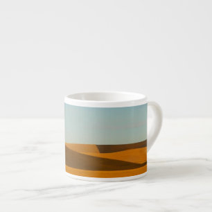 Taza De Espresso Campos de trigo de oro en la región de Palouse