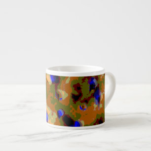 Taza De Espresso Camuflaje sin cuartel