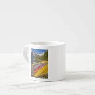 Taza De Espresso Canadá, Alberta, Parque Nacional Banff, Moraine