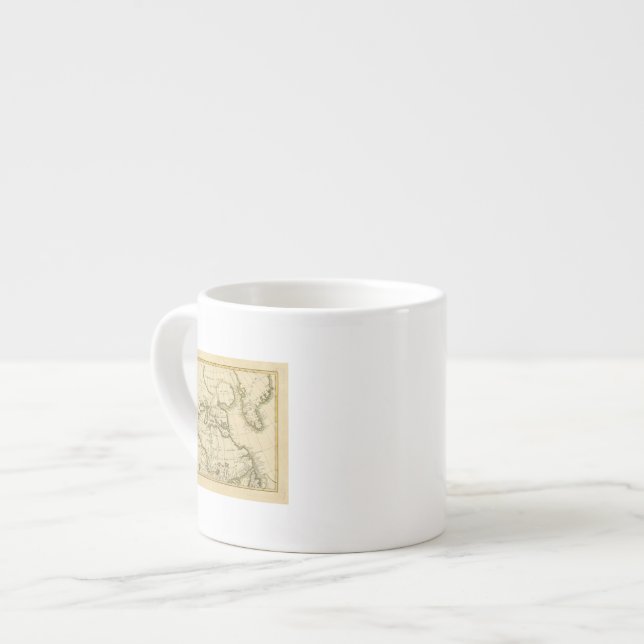 Taza De Espresso Canadá y Groenlandia (Izquierda)