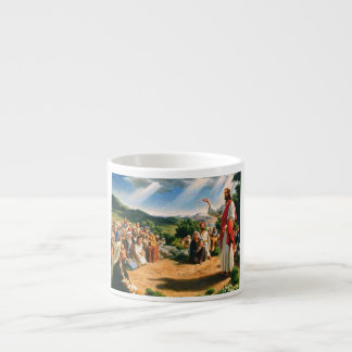 Taza De Espresso Caneca com Jesus Cristo pregando o evangelho
