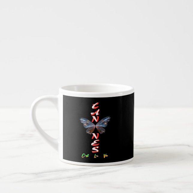 Taza De Espresso Cannes C'est La Vie (Izquierda)