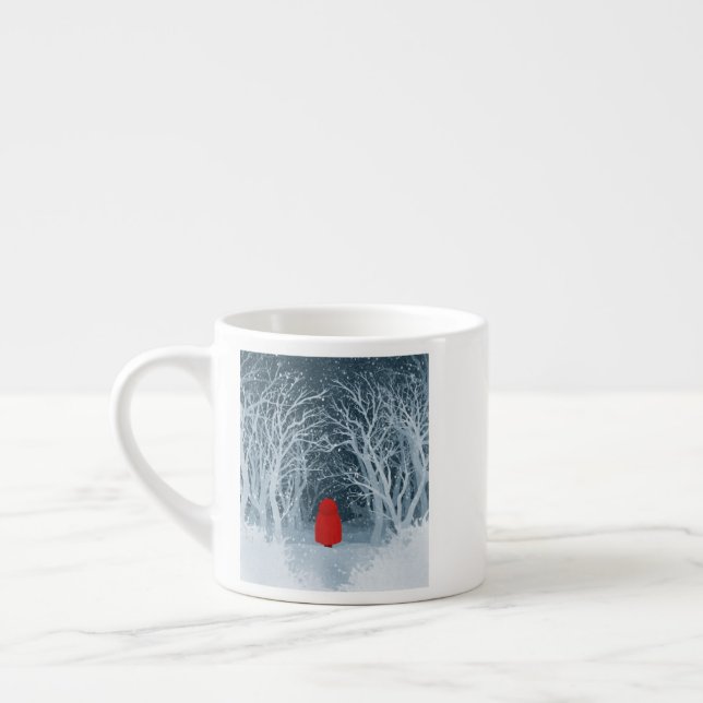 Taza De Espresso Caperucita Roja (Izquierda)