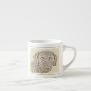 Taza De Espresso Captura de la bahía de Chesapeake Pintando arte or