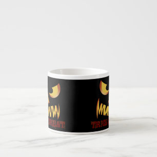 Taza De Espresso Cara de calabaza 2