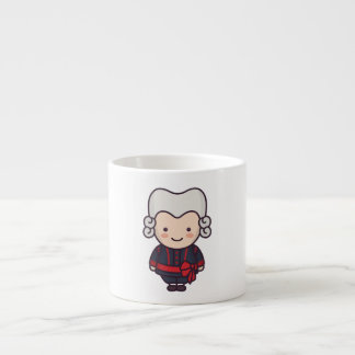 Taza De Espresso Carácter masculino sueco lindo