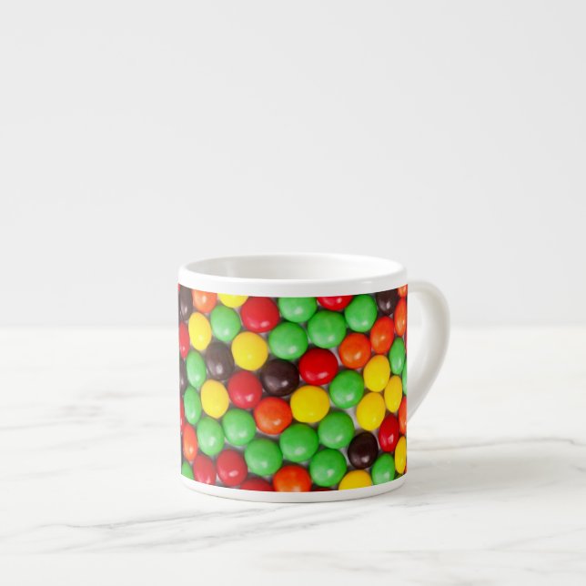Taza De Espresso Caramelos coloridos (Derecha)