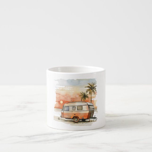Taza De Espresso Caravana (Frente)