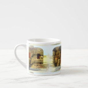 Taza De Espresso Caravana gitana aguada Thunder_Cove de cualquier c