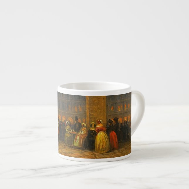 Taza De Espresso Carlo Grubacs: El café Florian (Derecha)