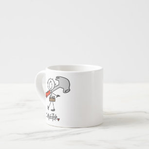 Taza De Espresso Carpintero Con Martillo