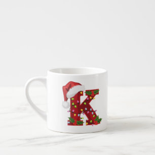 Taza De Espresso Carta de Navidades festivos K Mug
