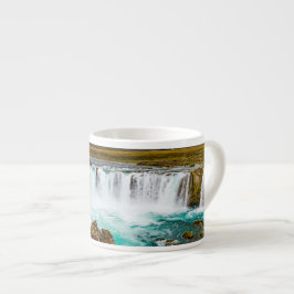 Taza De Espresso Catarata de Godafoss, Islandia