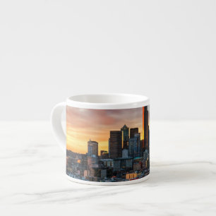 Taza De Espresso Centro y Seattle céntrica, Seattle de Columbia