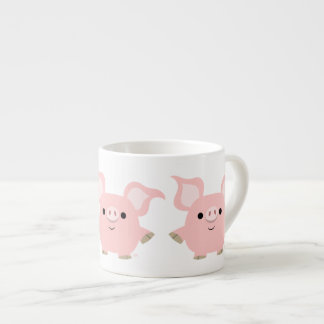 Taza De Espresso Cerdo Personalizado corto Espresso Mug