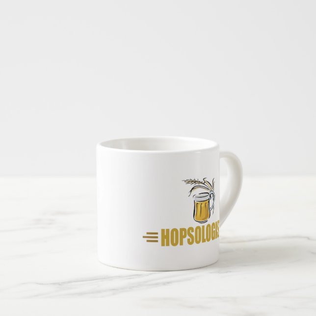 Taza De Espresso Cerveza Divertida (Derecha)