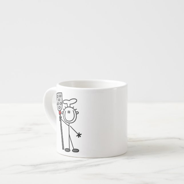 Taza De Espresso Chef Con Espátula (Izquierda)