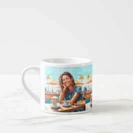 Taza De Espresso Chica con pausa para café