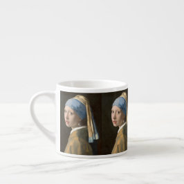 Taza De Espresso Chica con Pearl Earring