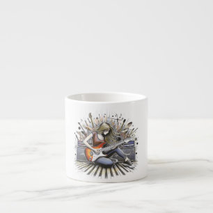 Taza De Espresso Chica con vibraciones musicales