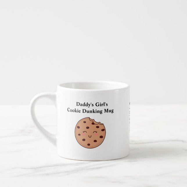 Taza De Espresso Chica de papá - Leche y jarra de galletas  (Izquierda)