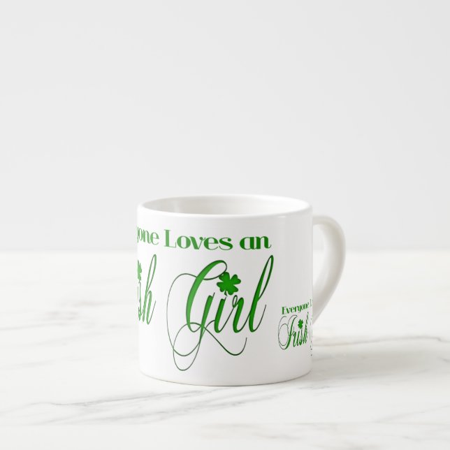 Taza De Espresso Chica irlandés (Derecha)