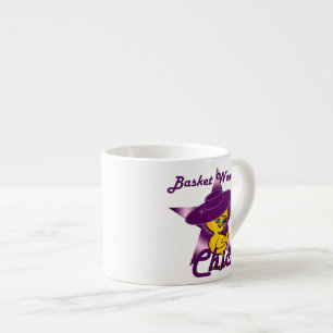 Taza De Espresso Chica tejedora de cesta #9
