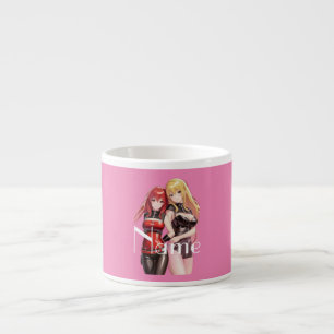 Taza De Espresso Chicas Cuadros Anime Thunder_Cove