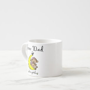 Taza De Espresso Chicas gemelos Nuevos Regalos De Papá